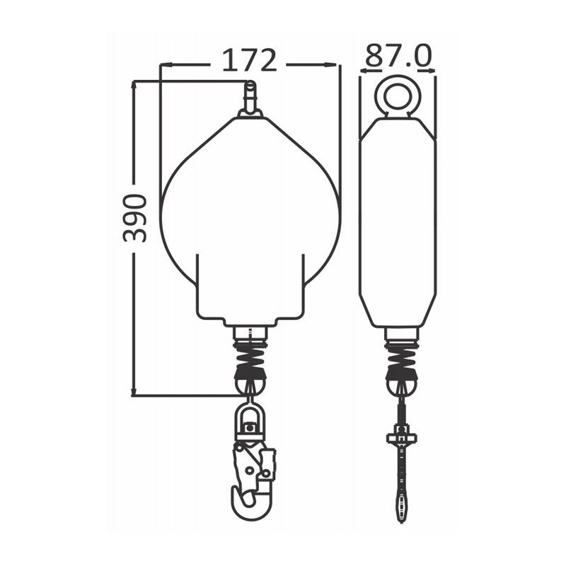 LASTSICHERUNGSGERÄT (MAX. 250 KG) – Bild 2