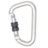 ALUMINIUMKARABINER MIT SCHRAUBVERSCHLUSS