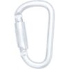 EDELSTAHLKARABINER MIT AUTOMATIKVERSCHLUSS VIERTELDREHUNG (TWIST-LOCK) MIT 22,5 MM ÖFFNUNGSWEITE