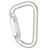 ALUMINIUMKARABINER MIT AUTOMATIKVERSCHLUSS VIERTELDREHUNG