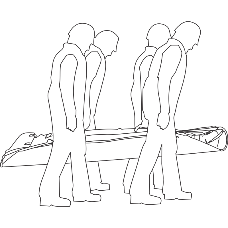 TRAGBAHRE/STRETCHER – Bild 3