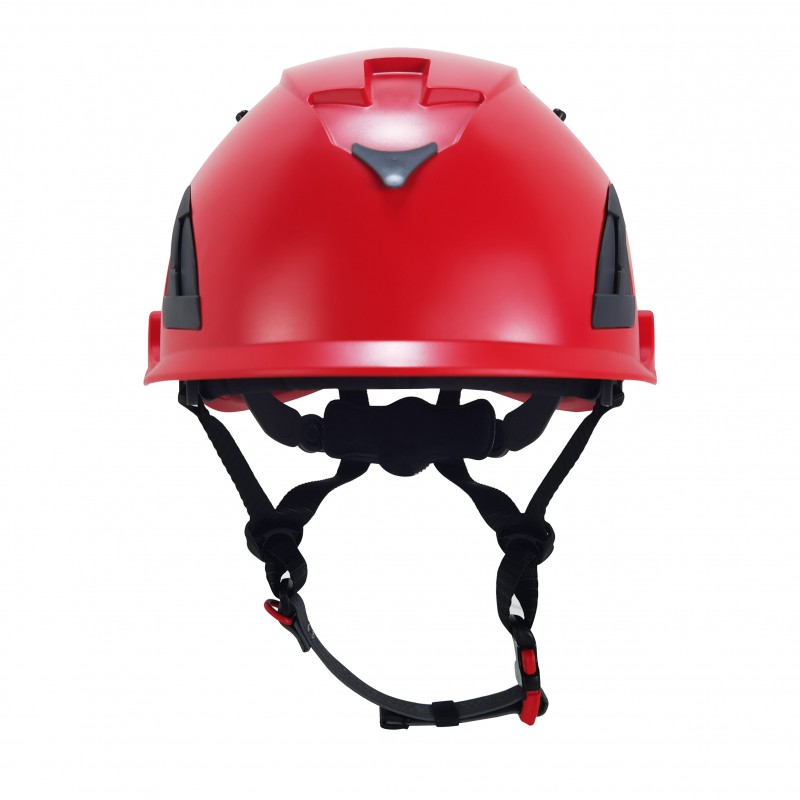 WOLF - Schutzhelm (EN 397) - Farbe Rot – Bild 2