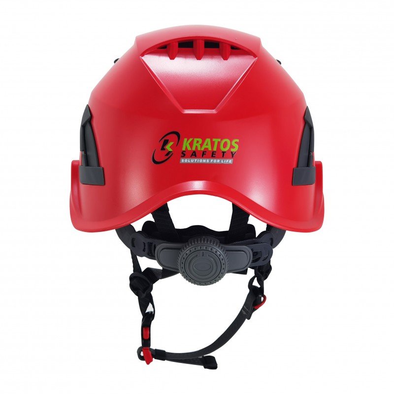 WOLF - Schutzhelm (EN 397) - Farbe Rot – Bild 3