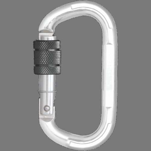 ALUMINIUMKARABINER MIT SCHRAUBVERSCHLUSS - KEYLOCK VERSION