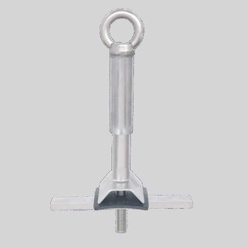 Ancrage à boulonner pour panne de couverture bac acier trapézoïdal - lg. 209,5 mm