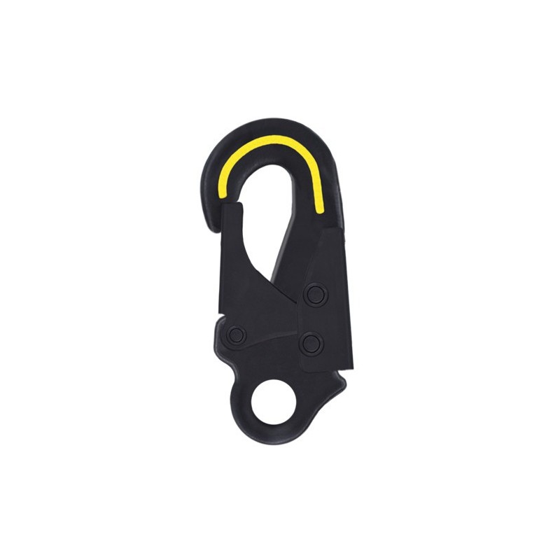 DIELEKTRISCHER KARABINER MIT DOPPELT WIRKENDEM AUTOMATIKVERSCHLUSS