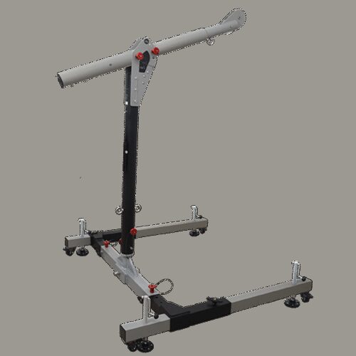 EASYSAFEWAY 1, MOBILES H-FÖRMIGES BASIS DAVIT SYSTEM (1370 MM HOHER MAST)