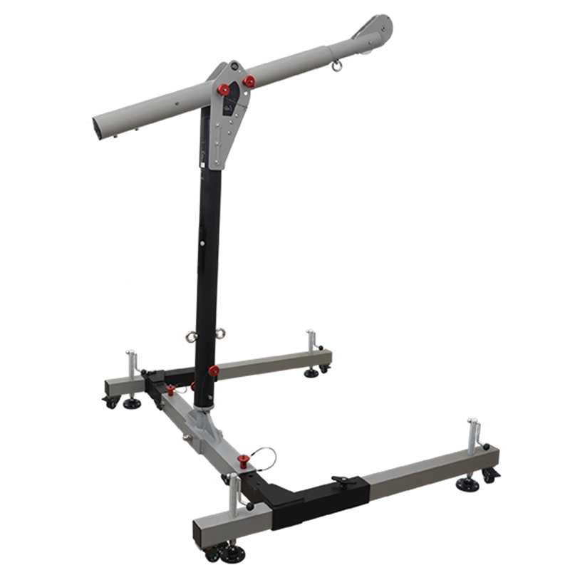 EASYSAFEWAY 1, MOBILES H-FÖRMIGES BASIS DAVIT SYSTEM (1370 MM HOHER MAST)