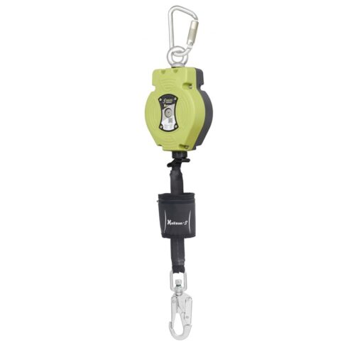 HELIXON-S POLYESTERGURTBAND, HÖHENSICHERUNGSGERÄT MIT AUTOMATISCHEM RÜCKZUG 3,5 M
