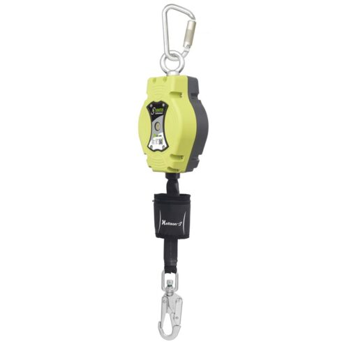 HELIXON-S POLYESTERGURTBAND, HÖHENSICHERUNGSGERÄT MIT AUTOMATISCHEM RÜCKZUG 6 M