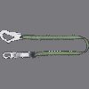 VERBINDUNGSMITTEL MIT FALLDÄMPFER AUS GURTBAND 1,80 M MIT KARABINER