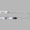 VERBINDUNGSMITTEL MIT FALLDÄMPFER AUS KERNMANTELSEIL 1,50 M MIT KARABINER FA5020217 UND FA5020755
