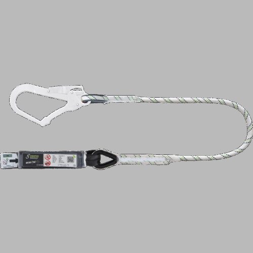 VERBINDUNGSMITTEL MIT FALLDÄMPFER AUS KERNMANTELSEIL 1,50 M MIT KARABINER FA5020755