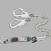 Y-VERBINDUNGSMITTEL MIT FALLDÄMPFER AUS KERNMANTELSEIL 1 M MIT KARABINER FA5010117 UND 2 X FA5020755