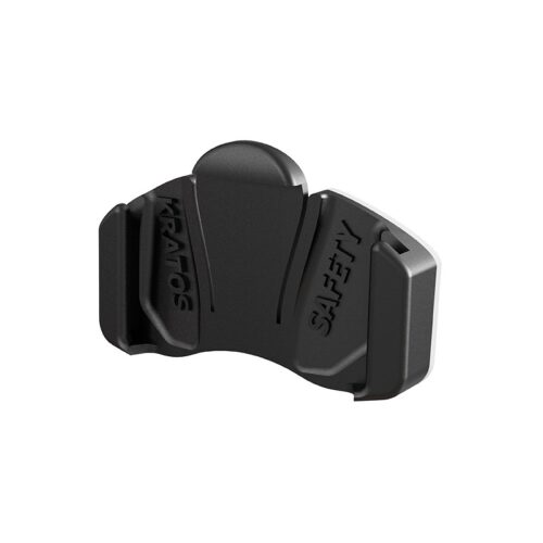 Klebebefestigung zur Anbringung der Batterie der Stirnlampe NEWTON 4 am Helm