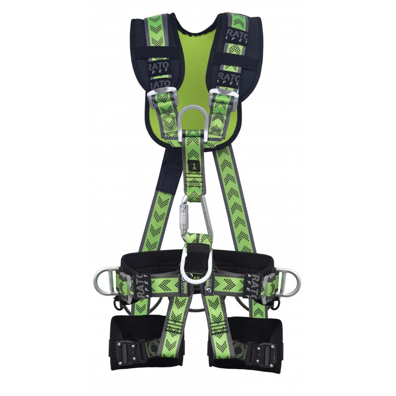 SPEED-AIR 5 - Zweipunktauffanggurt mit Komfortabler Haltegurt für Arbeiten in hängender Position (L-XXL)