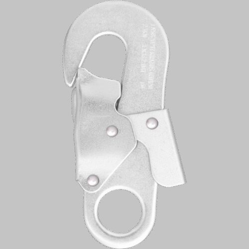STAHLKARABINER MIT DOPPELT WIRKENDEM AUTOMATIKVERSCHLUSS