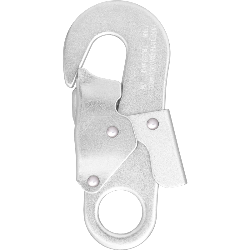 STAHLKARABINER MIT DOPPELT WIRKENDEM AUTOMATIKVERSCHLUSS