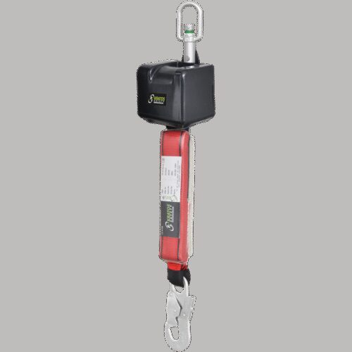 VORAS F2 HÖHENSICHERUNGSGERÄT MIT GURTBAND BREITE 50 MM, LÄNGE 2 M - VERWENDBAR BEI STURZFAKTOR 2 (MAXIMAL 1,8 M)