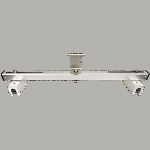 Plaque intermédiaire d'ancrage d'angle pliable pour toiture à joint debout (320-650 mm)